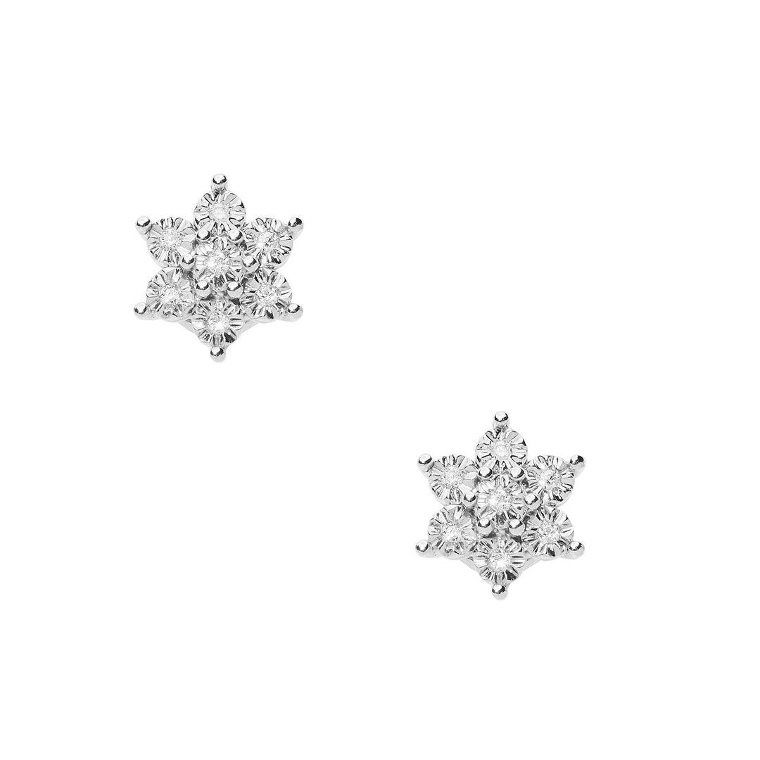 Comete Orecchini in Oro bianco e Diamanti bianchi Momenti ORB1080