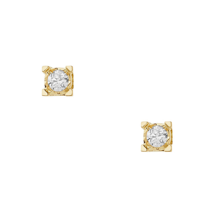 Comete Orecchini Punti luce diamantati in Oro e Diamanti ORB1009G