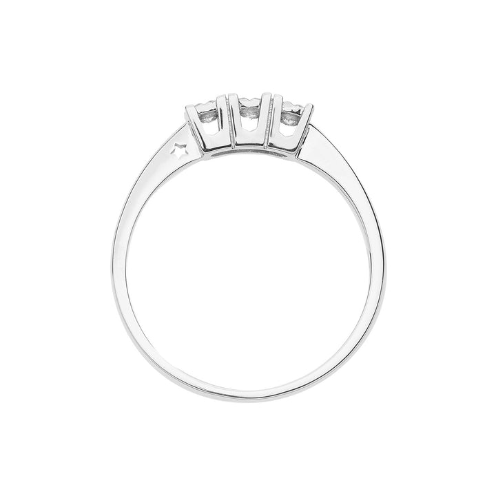 Comete Anello Trilogy in Oro e Diamanti ANB2642