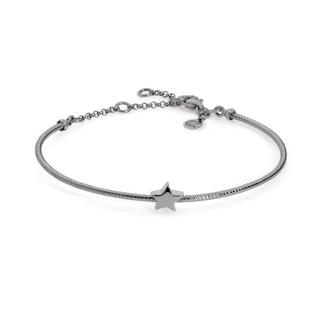 Comete Bracciale Stella in Argento brunito BRA163