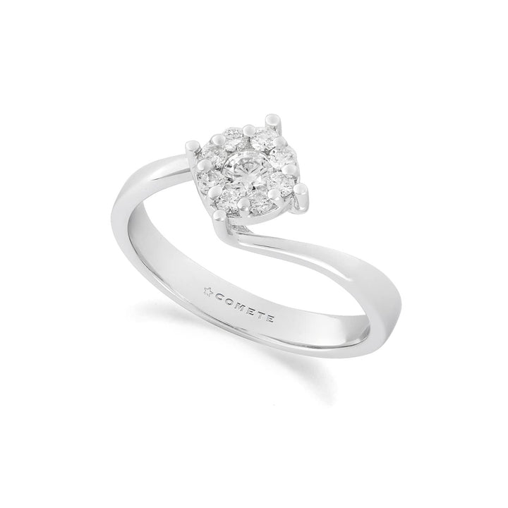 Comete Anello in Oro bianco 750‰ e Diamanti bianchi ANB2759
