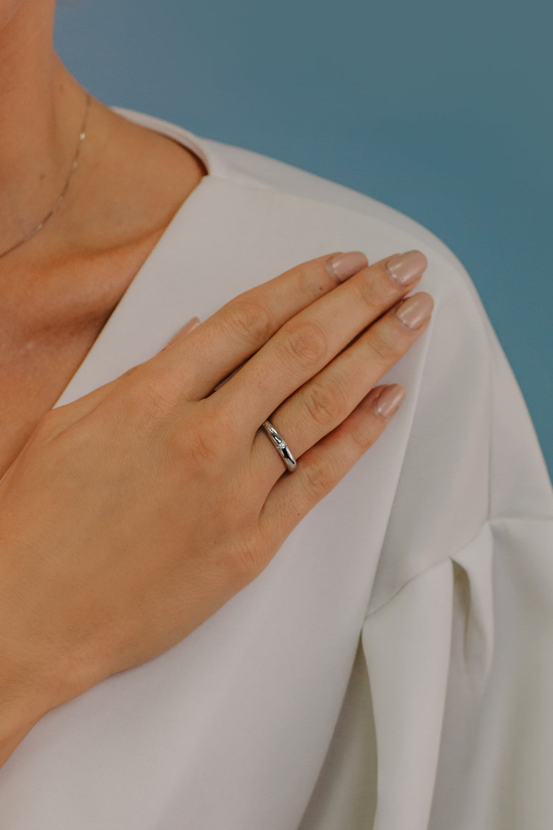 Comete Fedina in Argento You and Me Donna ANG105M16