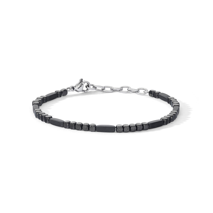 Comete Bracciale Acciaio con Ematite nera UBR1248