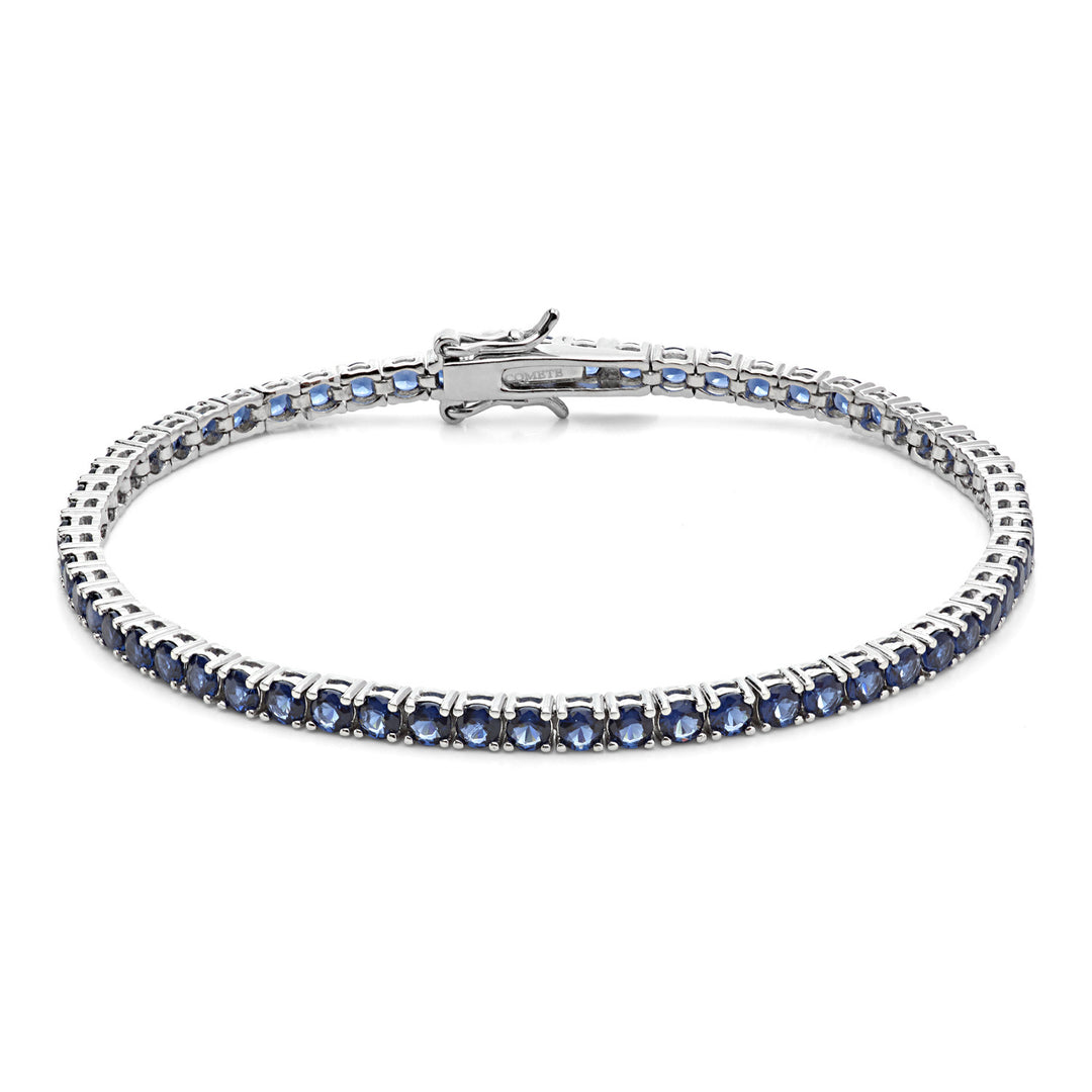 Comete Tennis in Argento 925‰ e zirconi blu UBR988M19