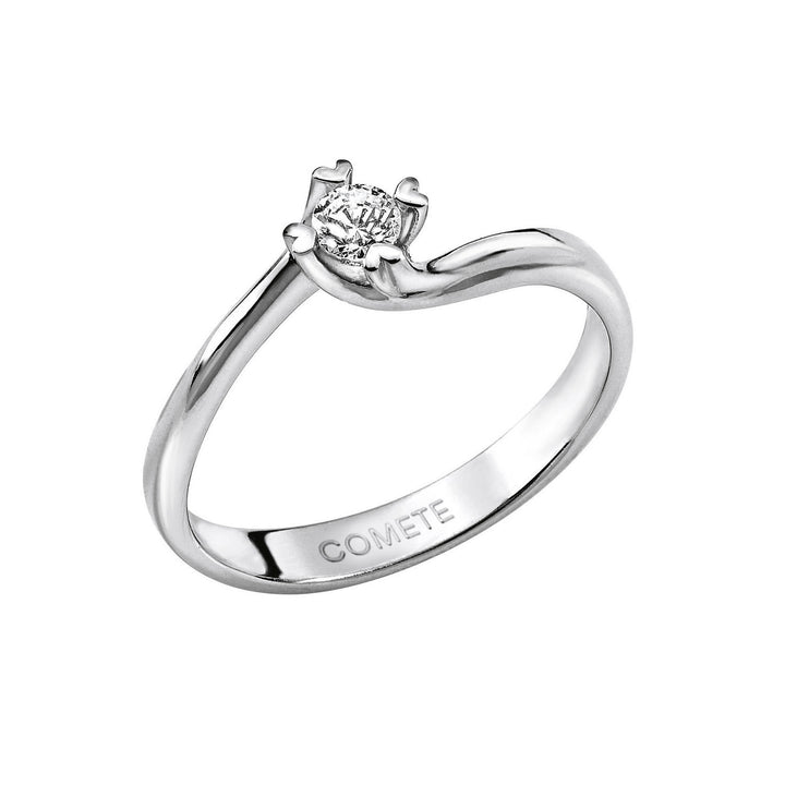 Comete Solitario Cuori in Oro e Diamante ANB2510