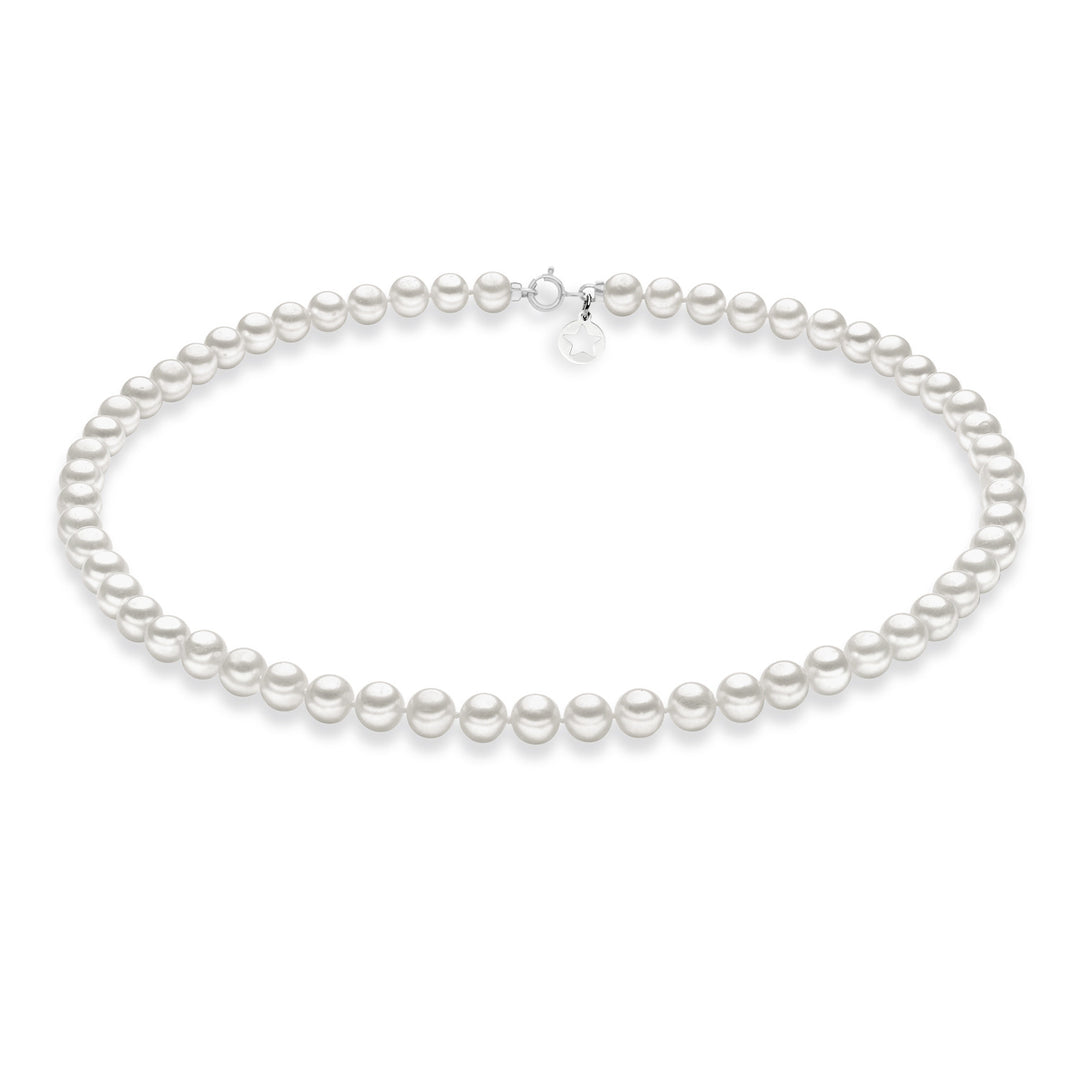 Comete Collana Filo Perle Acquadolce in Oro FWQ104AM