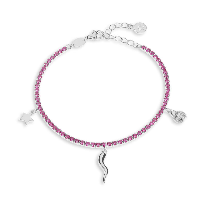 Comete Bracciale Tennis in Argento Cornetto BRA250
