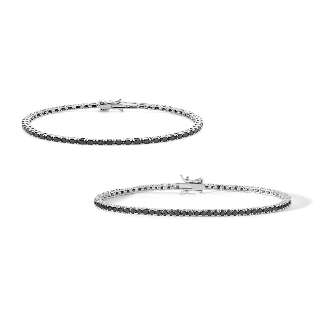 Comete 2 Tennis in Argento 925‰ e zirconi neri UBR898M20993M20