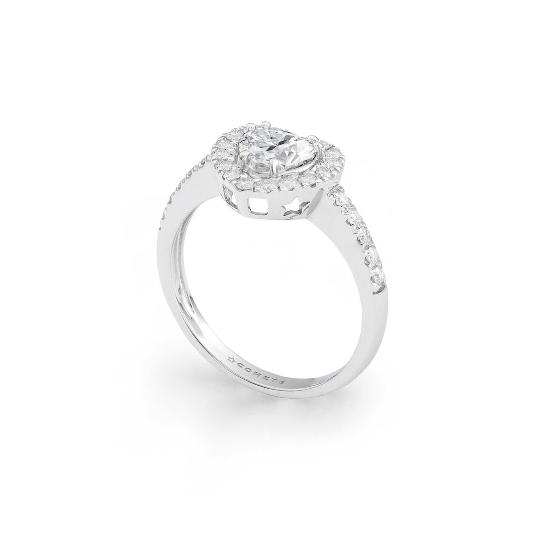 Comete Anello a Cuore in Oro 750‰ con Diamanti ANB2763