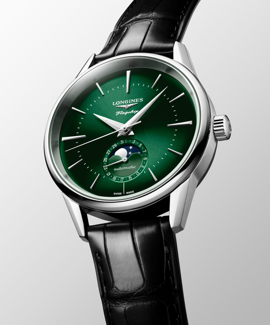 LONGINES – FLAGSHIP HERITAGE MOONPHASE – L4.815.4.02.2