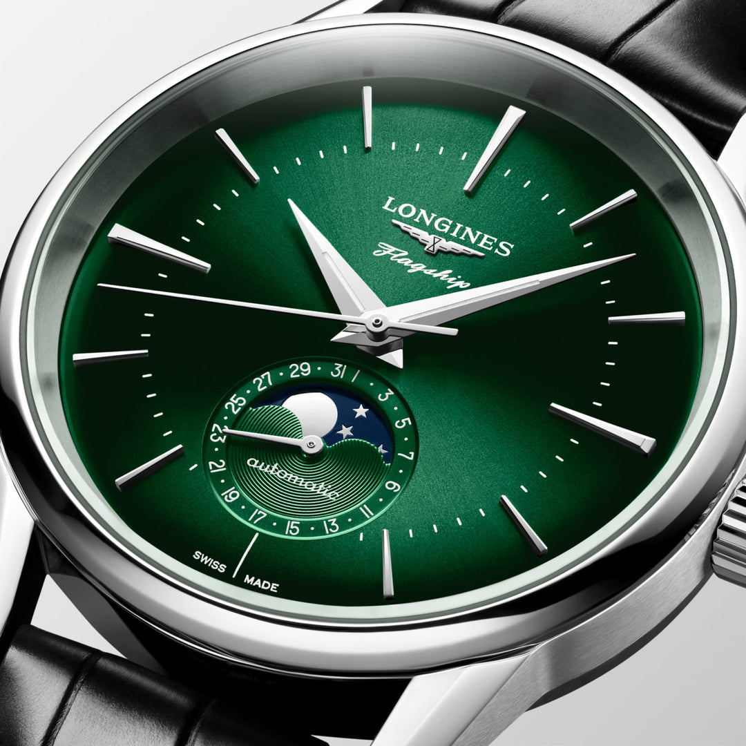 LONGINES – FLAGSHIP HERITAGE MOONPHASE – L4.815.4.02.2