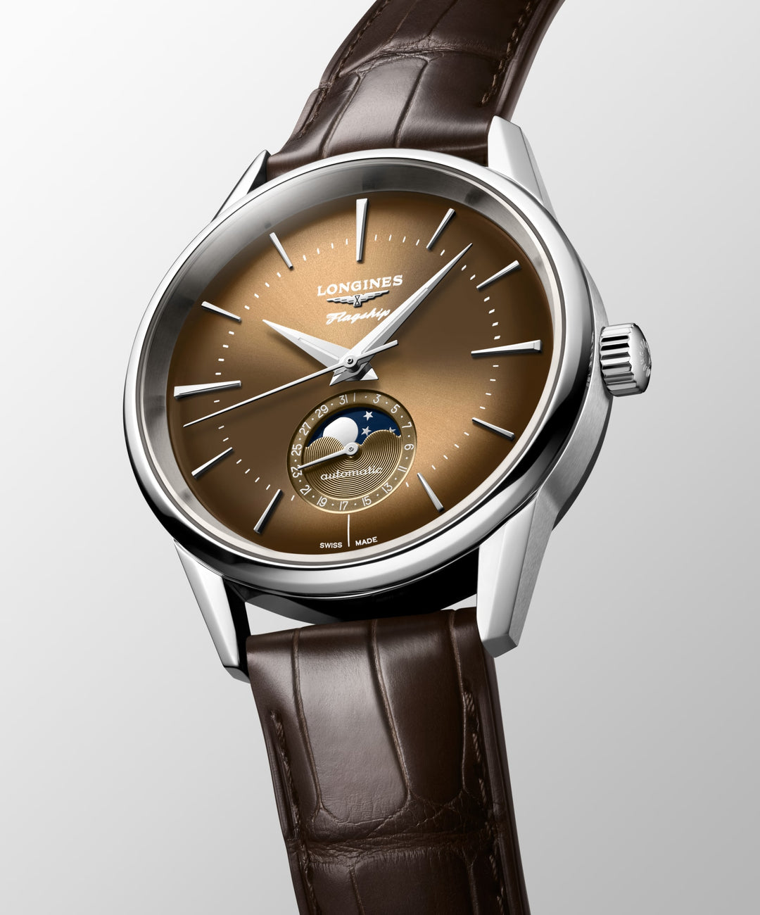 LONGINES – FLAGSHIP HERITAGE MOONPHASE – L4.815.4.62.2