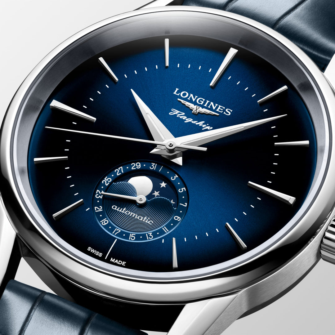 LONGINES – FLAGSHIP HERITAGE MOONPHASE – L4.815.4.92.2