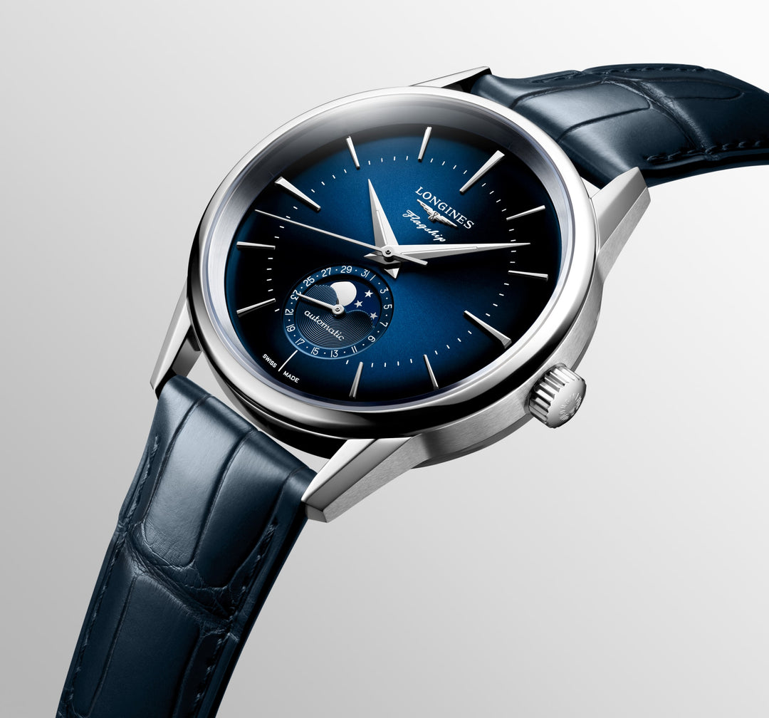 LONGINES – FLAGSHIP HERITAGE MOONPHASE – L4.815.4.92.2