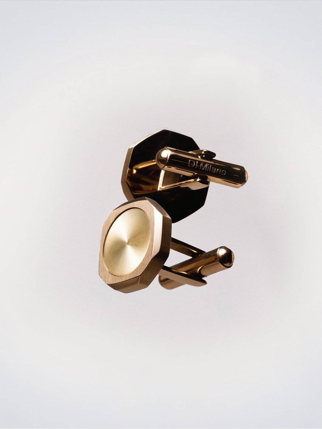 D1 Milano Gemelli ottagonali Oro D1-JWCLSU04