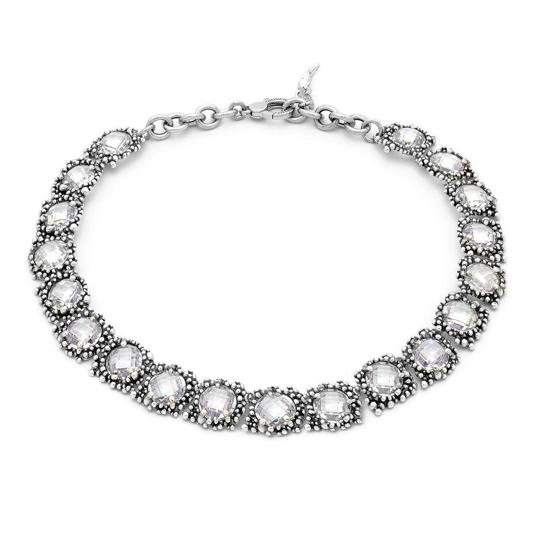 Giovanni Raspini collana Shine argento 925 zirconi 11794 - Capodagli 1937