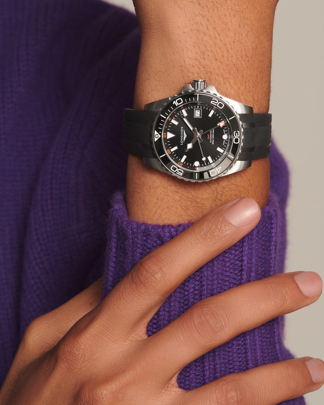 LONGINES – HYDROCONQUEST GMT – L3.790.4.56.9