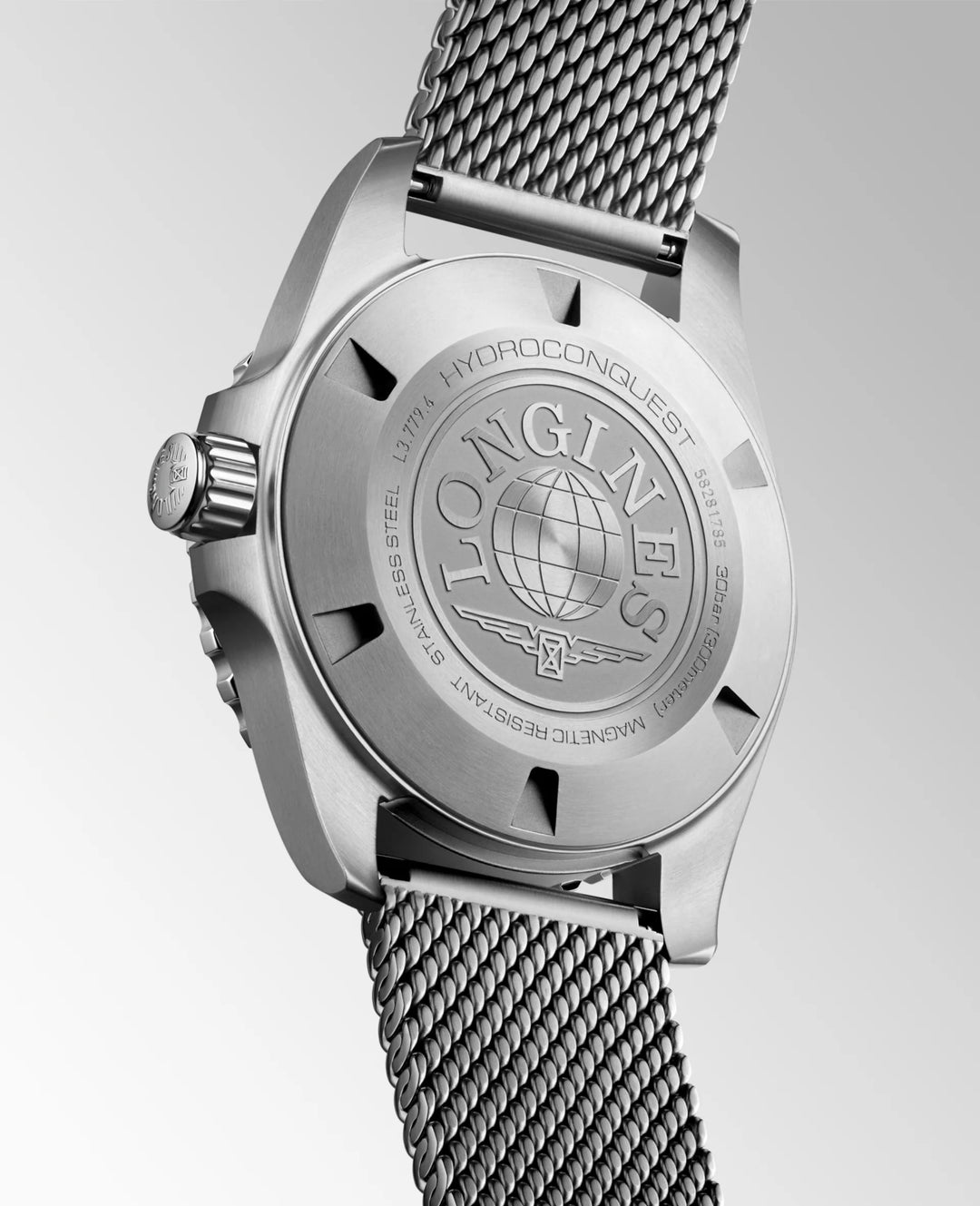 Longines orologio Hydroconquest 39mm azzurro automatico acciaio L3.779.4.99.6