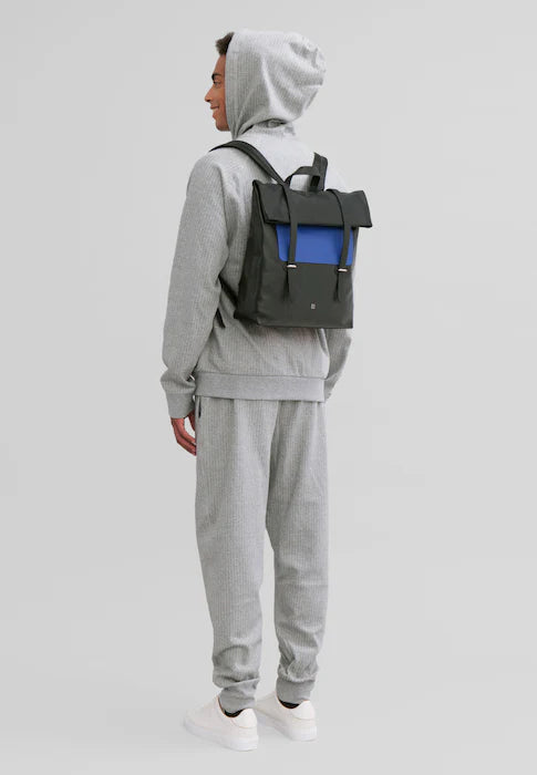 DUDU Zaino Colorato in Pelle da Uomo Donna, Zaino Grande Morbido 14L Multitasche Design Sportivo Casual