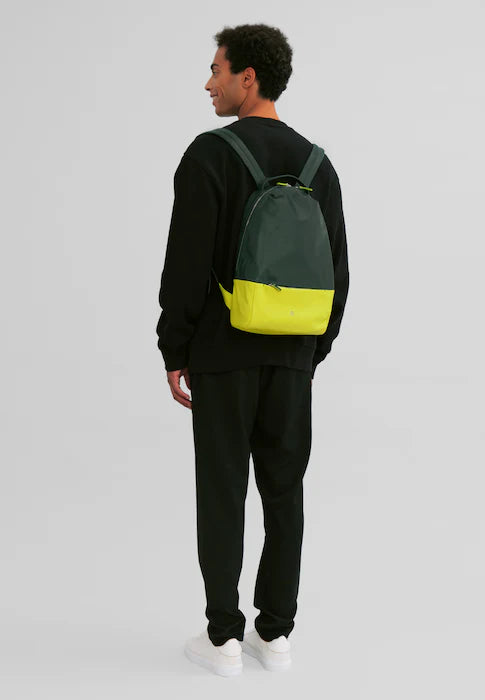 DUDU Herren-Sportrucksack aus mehrfarbigem Leder, weicher, farbiger Damen-Rucksack mit Diebstahlsicherungstasche