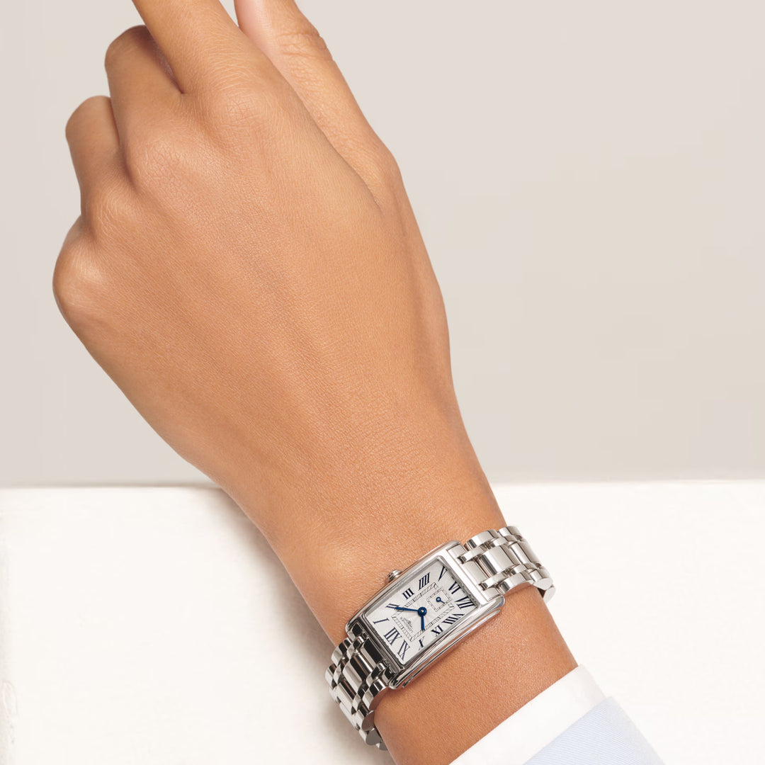 Longines orologio DolceVita 20,80x32mm argento acciaio quarzo L5.255.4.71.6