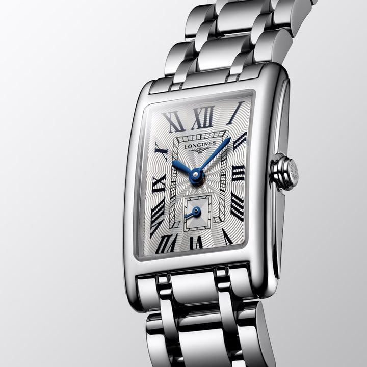 Longines orologio DolceVita 20,80x32mm argento acciaio quarzo L5.255.4.71.6