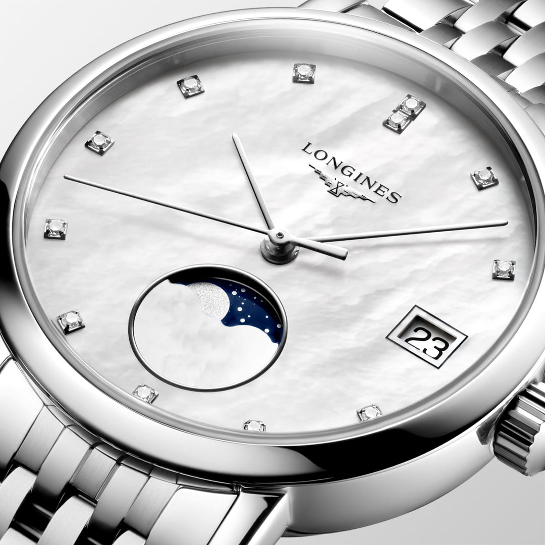 LONGINES – LONGINES ELEGANT COLLECTION MOONPHASE – L4.330.4.87.6