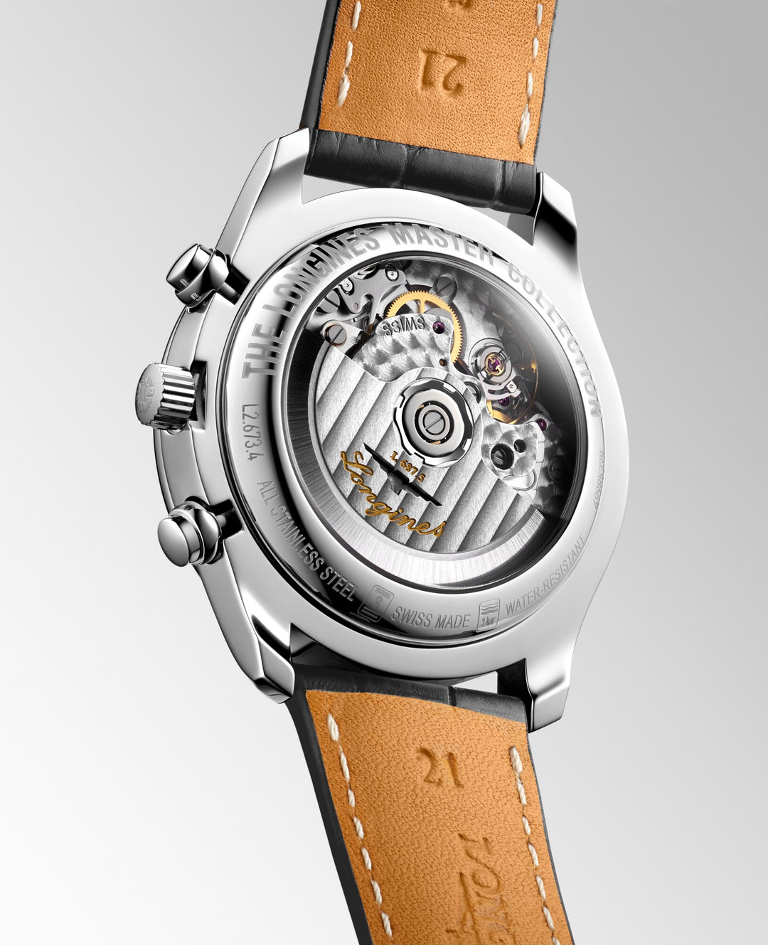 LONGINES – THE LONGINES MASTER COLLECTION CHRONO MOONPHASE – L2.673.4.61.2