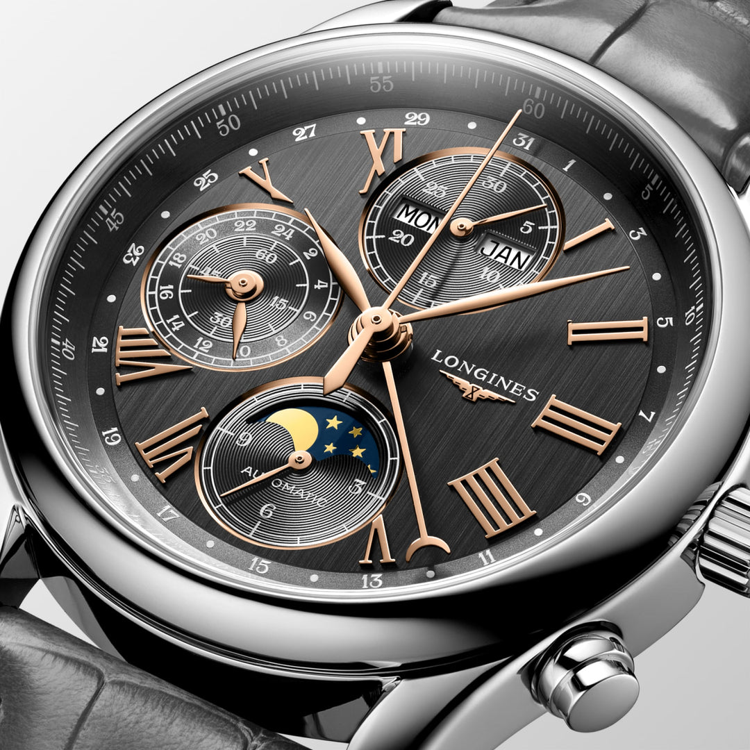 LONGINES – THE LONGINES MASTER COLLECTION CHRONO MOONPHASE – L2.673.4.61.2