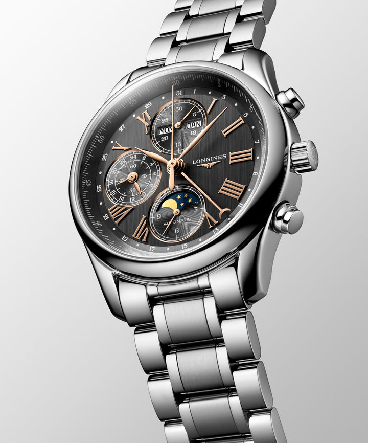 LONGINES – THE LONGINES MASTER COLLECTION CHRONO MOONPHASE – L2.673.4.61.6