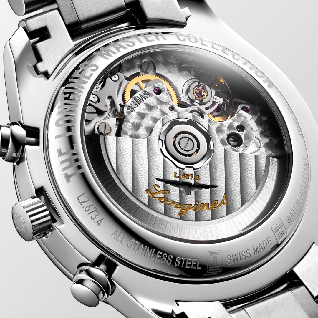 LONGINES – THE LONGINES MASTER COLLECTION CHRONO MOONPHASE – L2.673.4.61.6