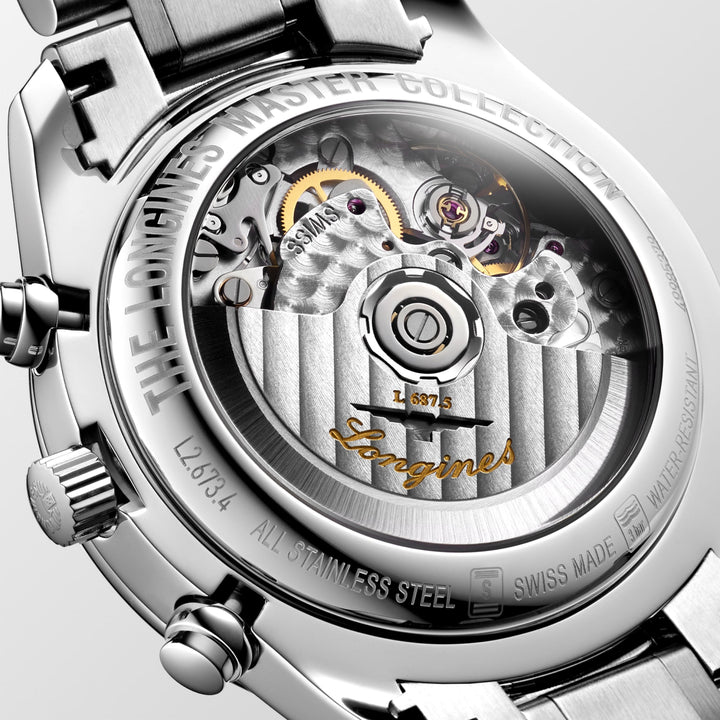 LONGINES – THE LONGINES MASTER COLLECTION CHRONO MOONPHASE – L2.673.4.61.6