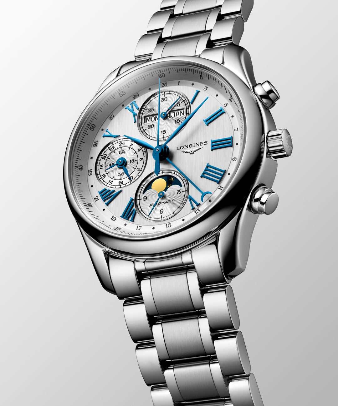 LONGINES – THE LONGINES MASTER COLLECTION CHRONO MOONPHASE – L2.673.4.71.6