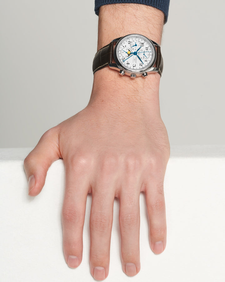 LONGINES – THE LONGINES MASTER COLLECTION CHRONO MOONPHASE – L2.673.4.78.3