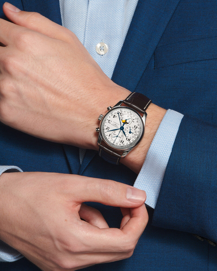 LONGINES – THE LONGINES MASTER COLLECTION CHRONO MOONPHASE – L2.673.4.78.3
