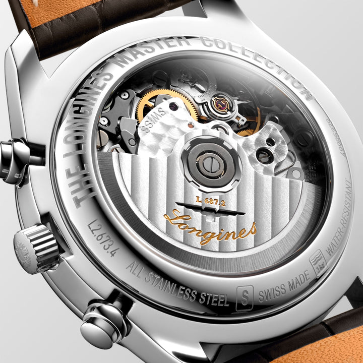 LONGINES – THE LONGINES MASTER COLLECTION CHRONO MOONPHASE – L2.673.4.78.3