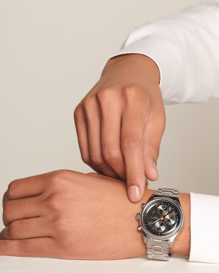 LONGINES – THE LONGINES MASTER COLLECTION CHRONO MOONPHASE – L2.773.4.61.6