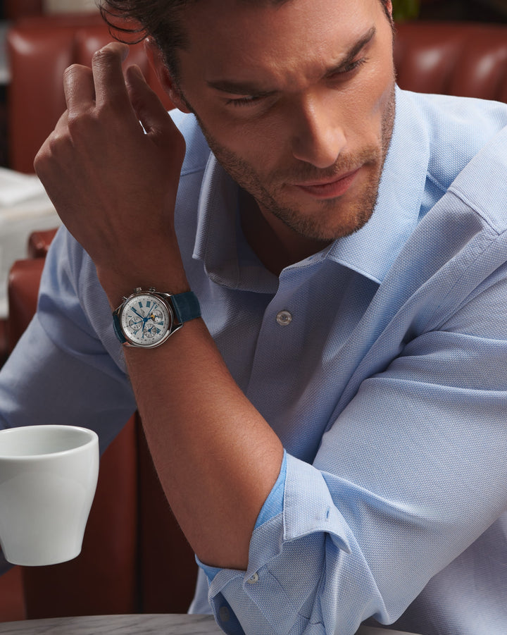 LONGINES – THE LONGINES MASTER COLLECTION CHRONO MOONPHASE – L2.773.4.71.2