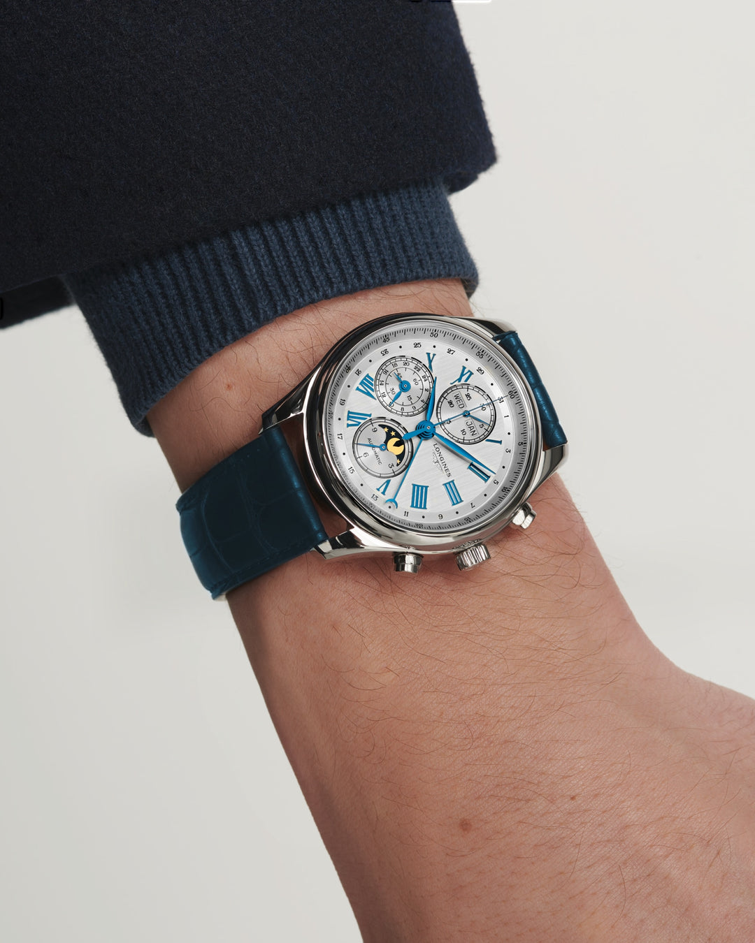 LONGINES – THE LONGINES MASTER COLLECTION CHRONO MOONPHASE – L2.773.4.71.2