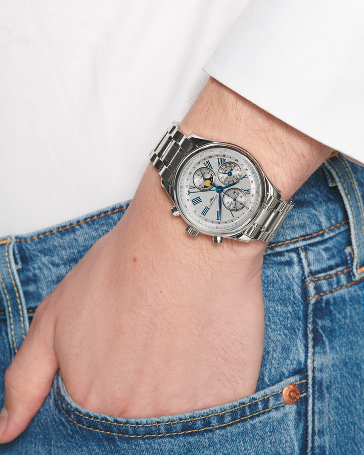 LONGINES – THE LONGINES MASTER COLLECTION CHRONO MOONPHASE – L2.773.4.71.6