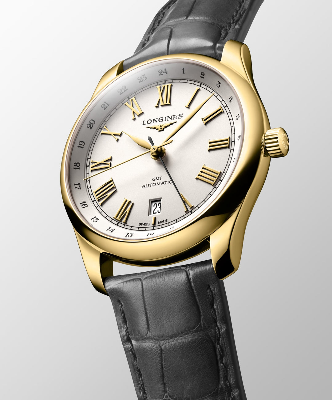 LONGINES – THE LONGINES MASTER COLLECTION GMT – L2.844.6.71.2