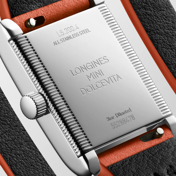 Longines Mini Dolcevita Uhr 21,50 x 29,00 Silber Quarzstahl L5.200.4.71.0