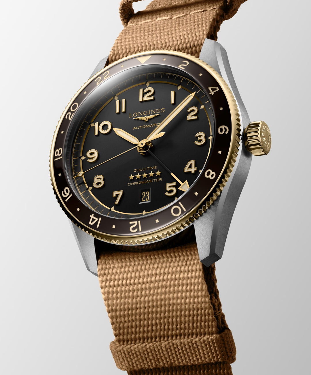 LONGINES – LONGINES SPIRIT ZULU TIME – L3.812.5.53.9