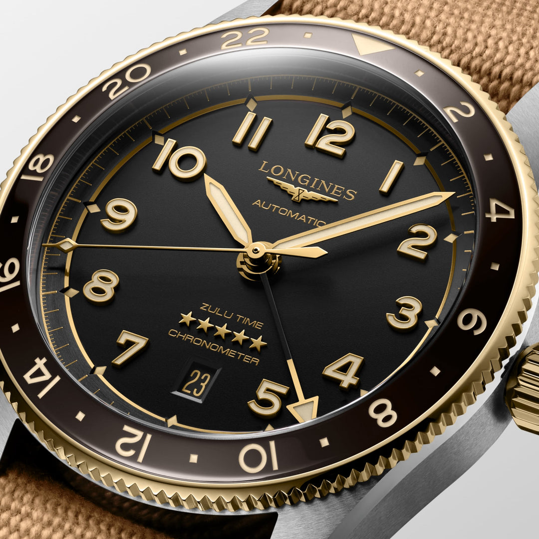 LONGINES – LONGINES SPIRIT ZULU TIME – L3.812.5.53.9