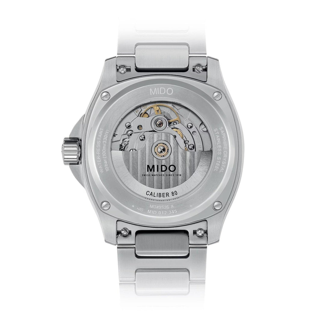 Mido orologio Multifort TV Big Date 40mm blu acciaio automatico M049.526.11.041.00 - Capodagli 1937