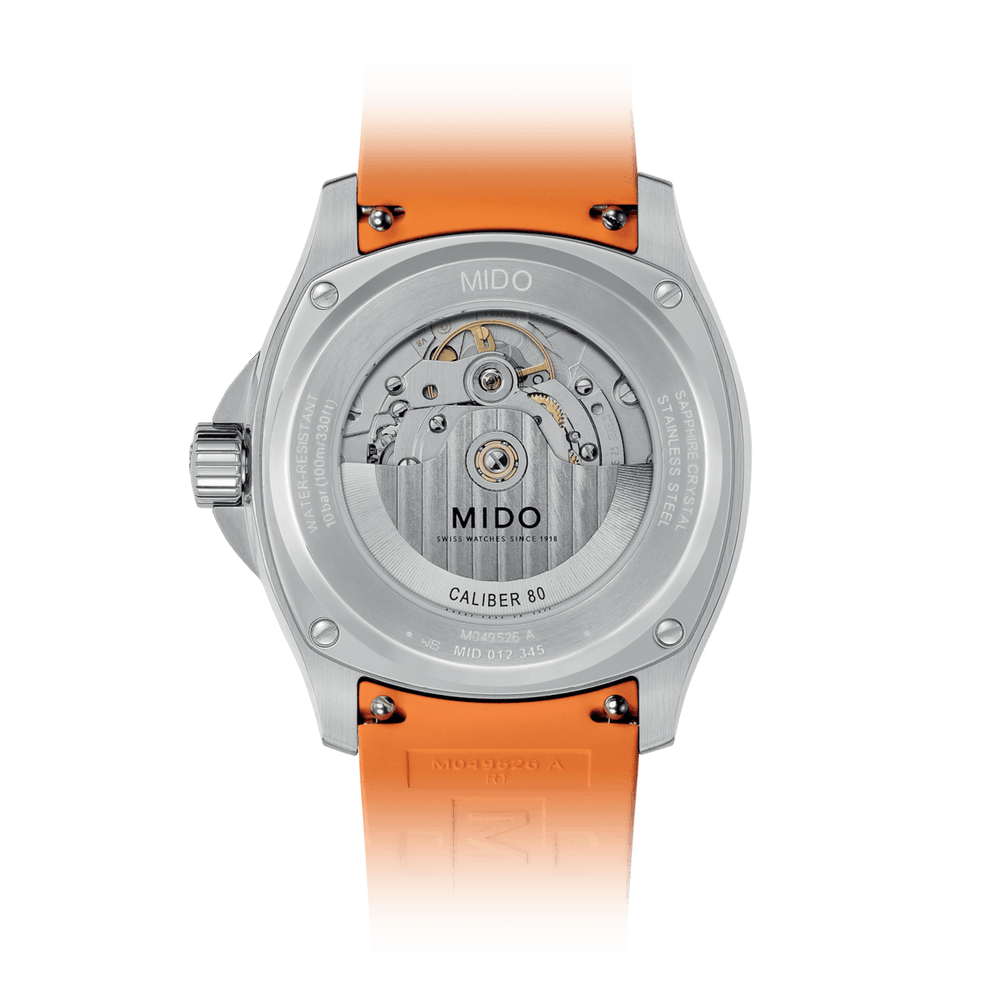 Mido orologio Multifort TV Big Date 40mm grigio acciaio automatico M049.526.17.081.00 - Capodagli 1937
