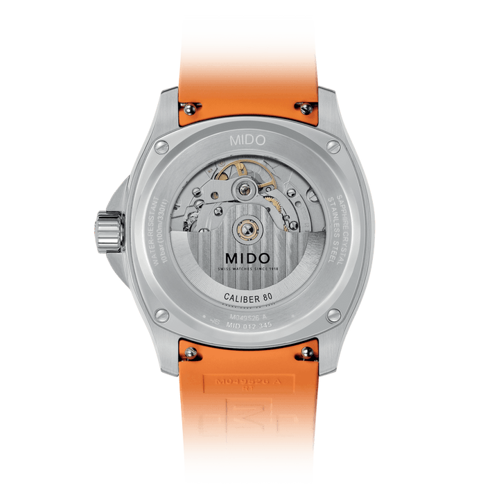 Mido orologio Multifort TV Big Date 40mm grigio acciaio automatico M049.526.17.081.00 - Capodagli 1937