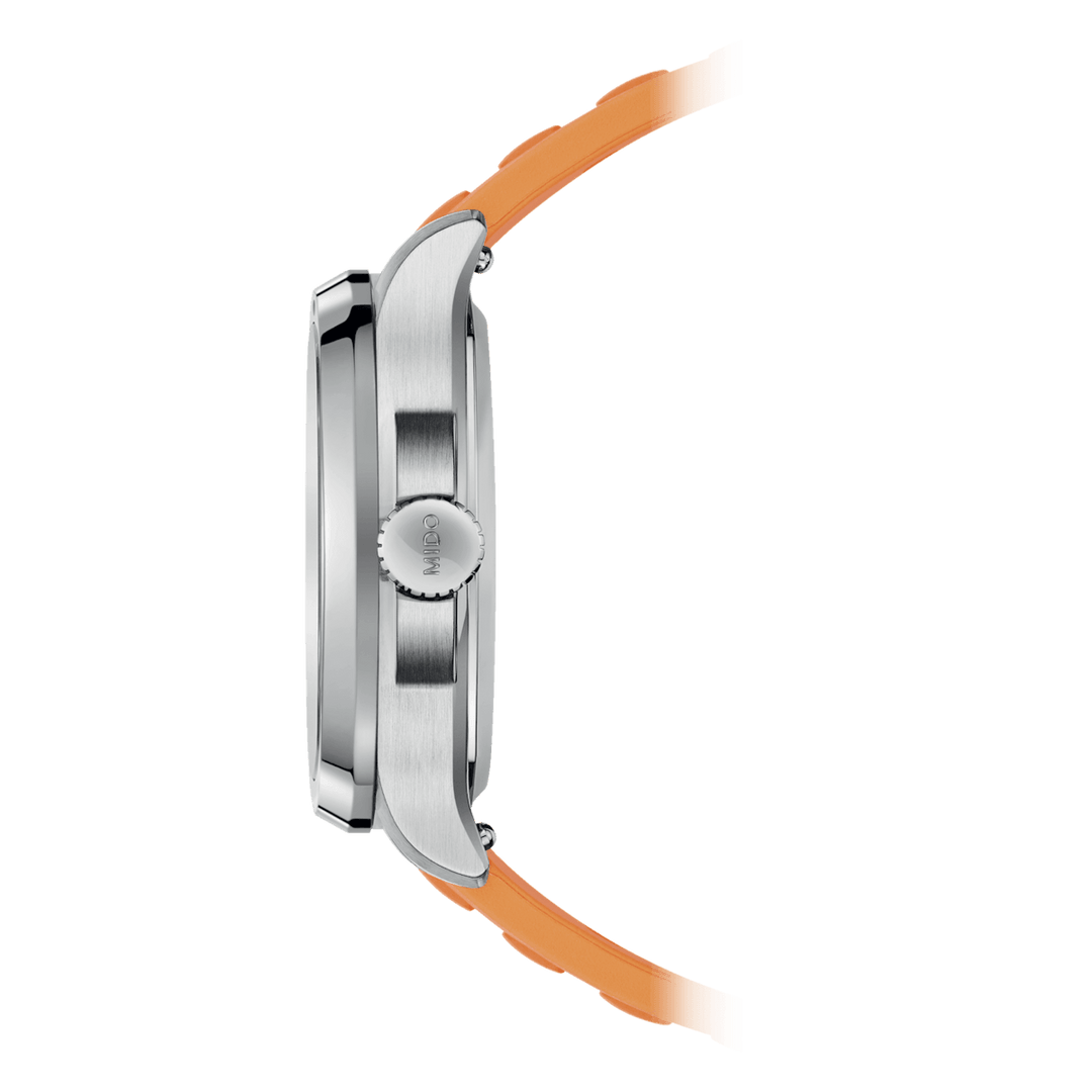 Mido orologio Multifort TV Big Date 40mm grigio acciaio automatico M049.526.17.081.00 - Capodagli 1937