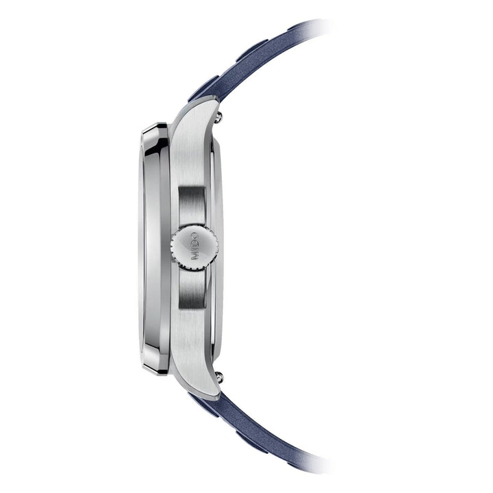 Mido orologio Multifort TV Big Date 40x39,2mm blu automatico acciaio M049.526.17.041.00 - Capodagli 1937