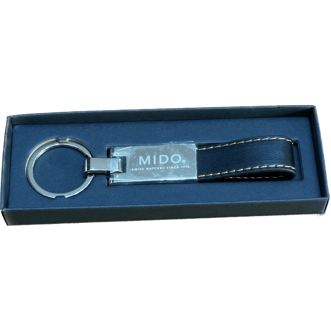 Mido portachiave loop acciaio pelle M803014347 - Capodagli 1937